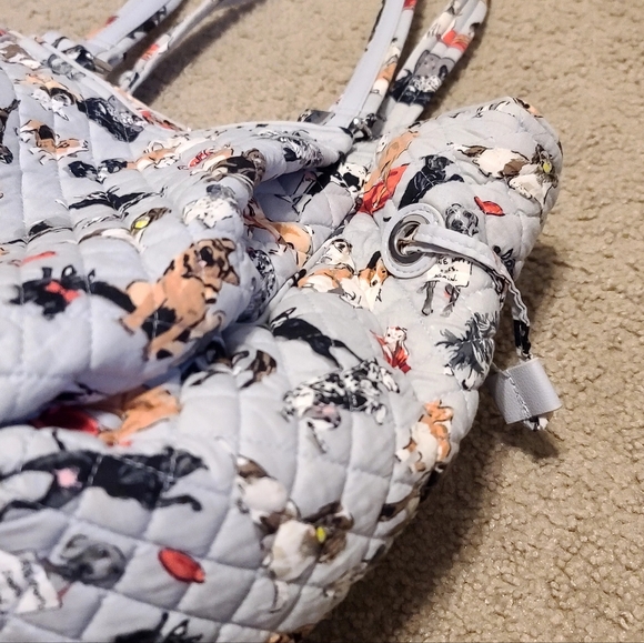 Vera Bradley, Dog Show Tote Bag - Grayish Blue - Picture 3 of 11